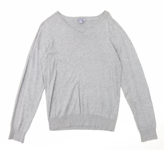 Womens UK Size S H&M Grey Pullover Jumper