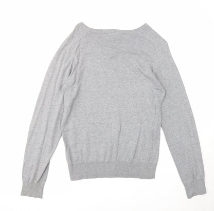 Womens UK Size S H&M Grey Pullover Jumper