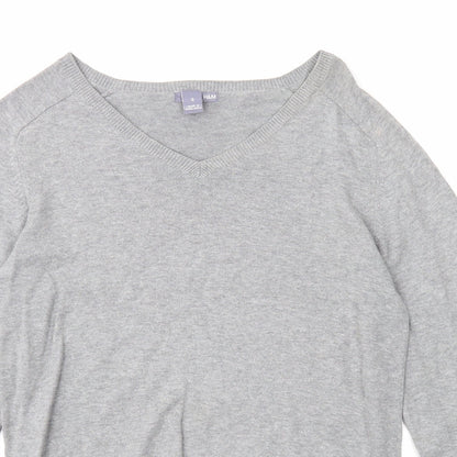 Womens UK Size S H&M Grey Pullover Jumper