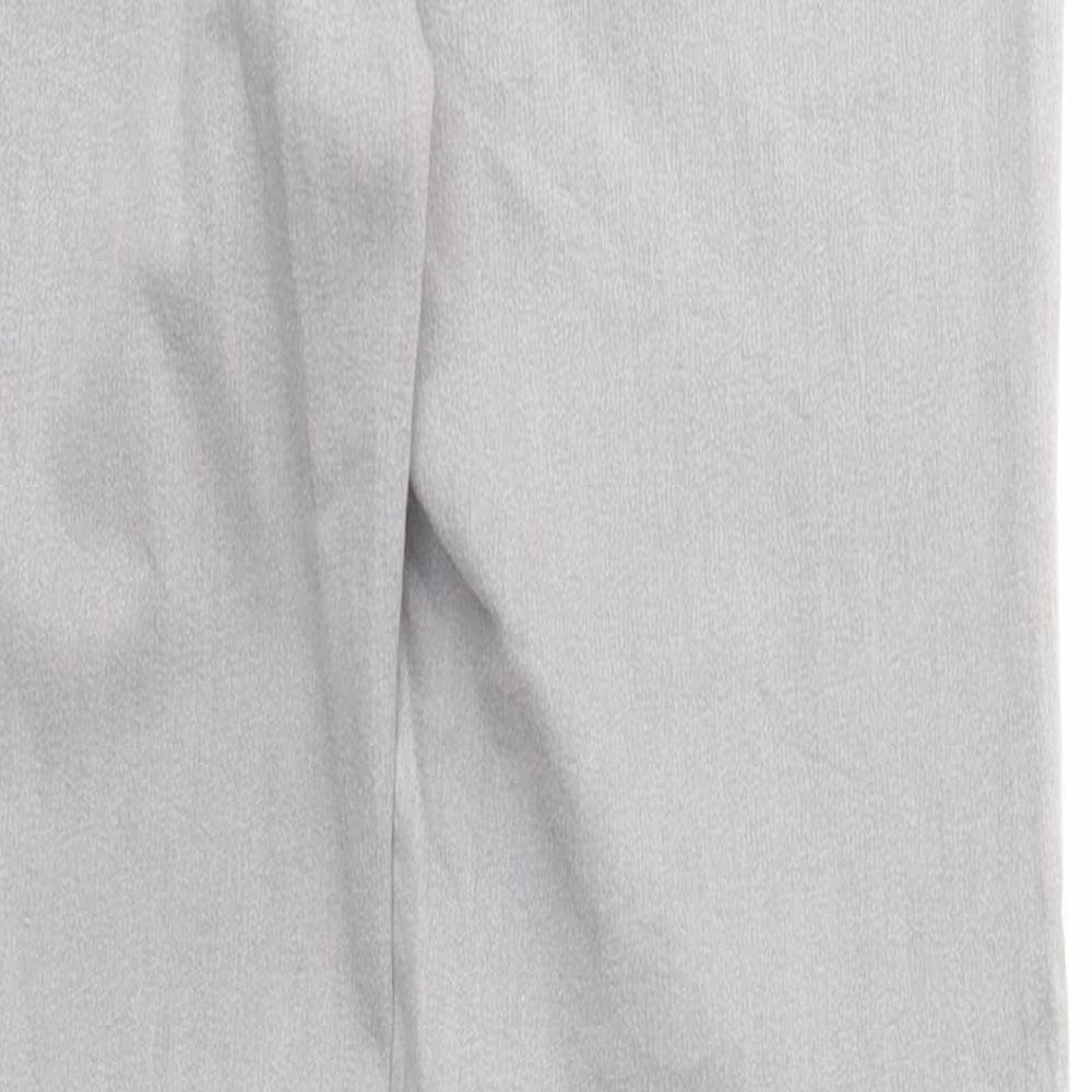 NEXT Womens Grey Cotton Skinny Jeans Size 10 Regular Zip