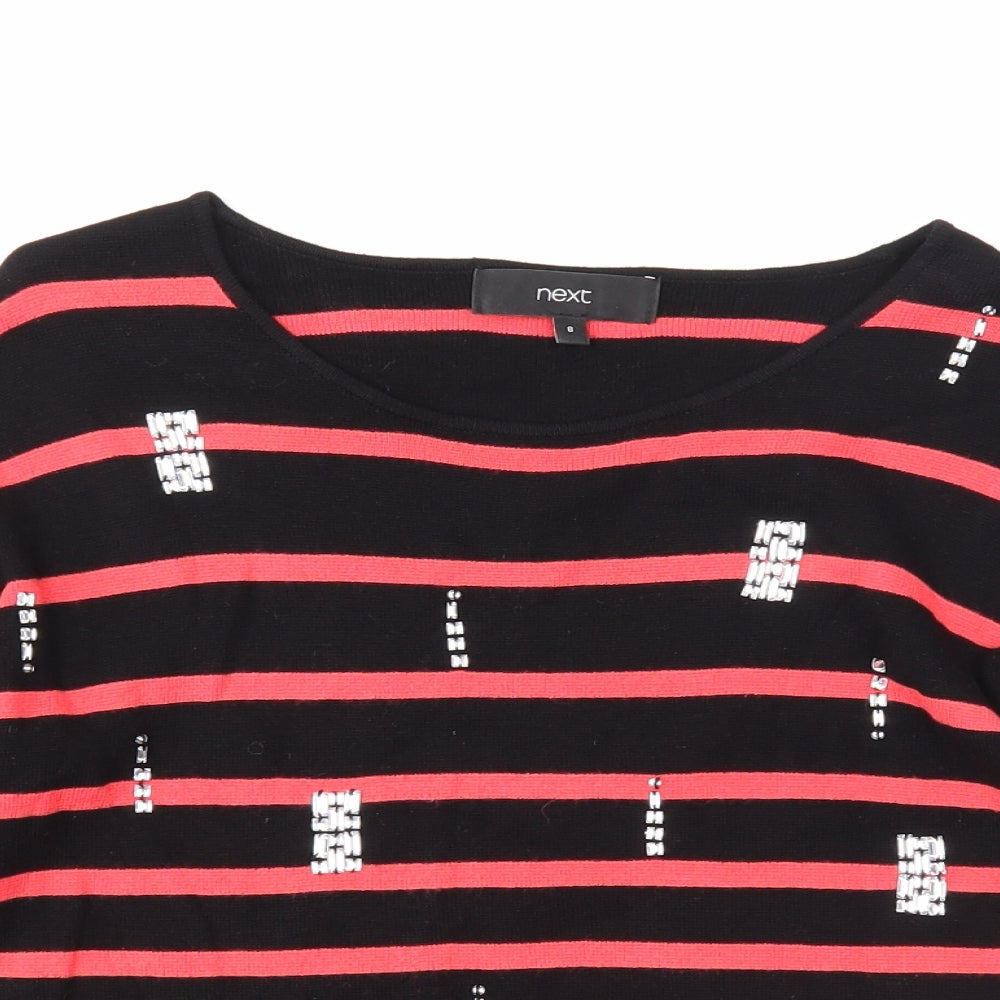 Womens UK Size 8 NEXT Red Pullover Jumper