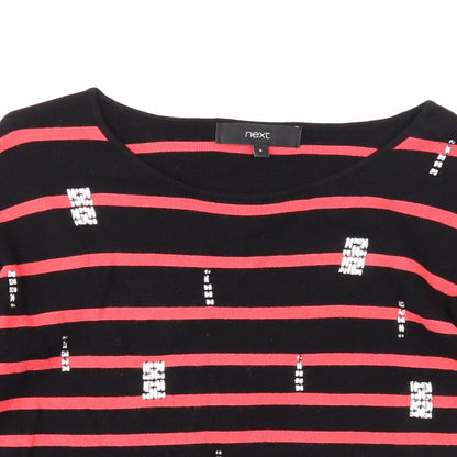 Womens UK Size 8 NEXT Red Pullover Jumper