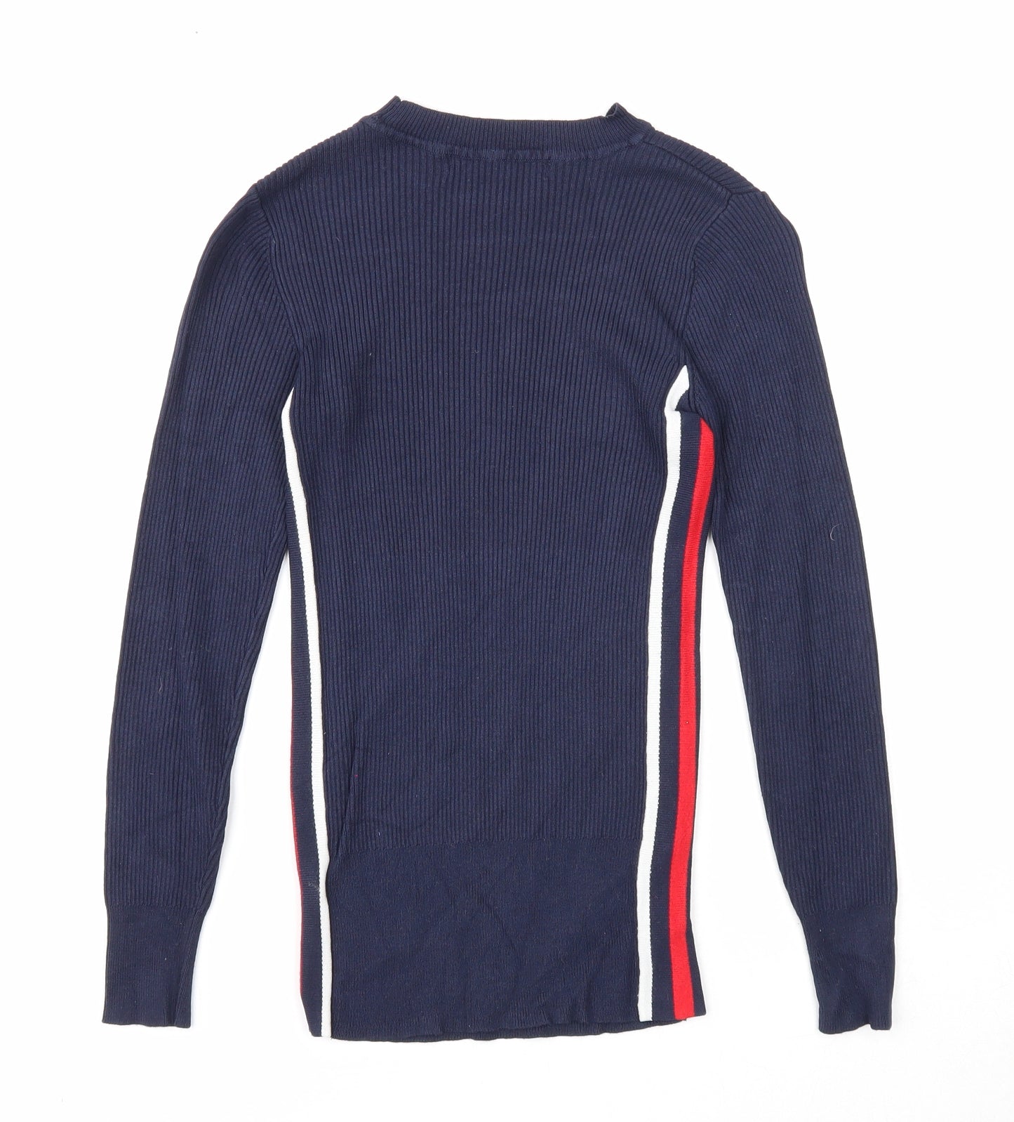 Womens UK Size 6 Marks and Spencer Blue Pullover Jumper