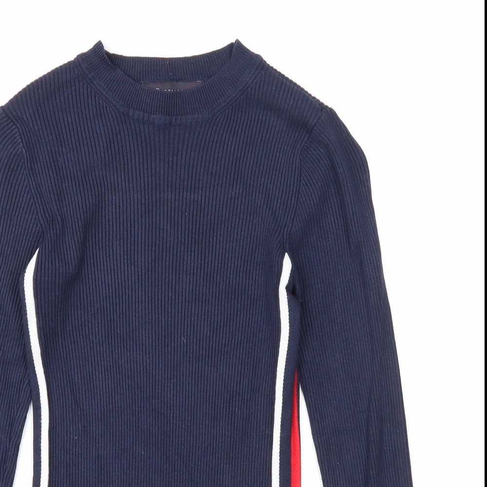 Womens UK Size 6 Marks and Spencer Blue Pullover Jumper