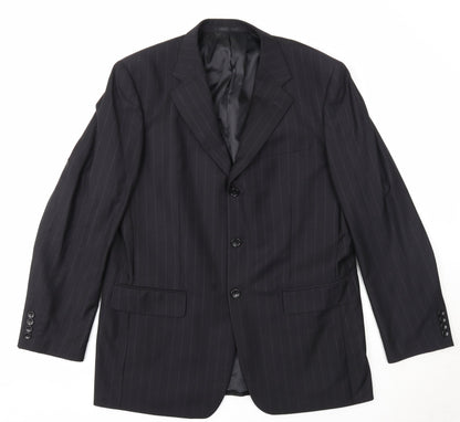 Mens UK Size 42 Daniel Grahame Regular Black Suit Jacket