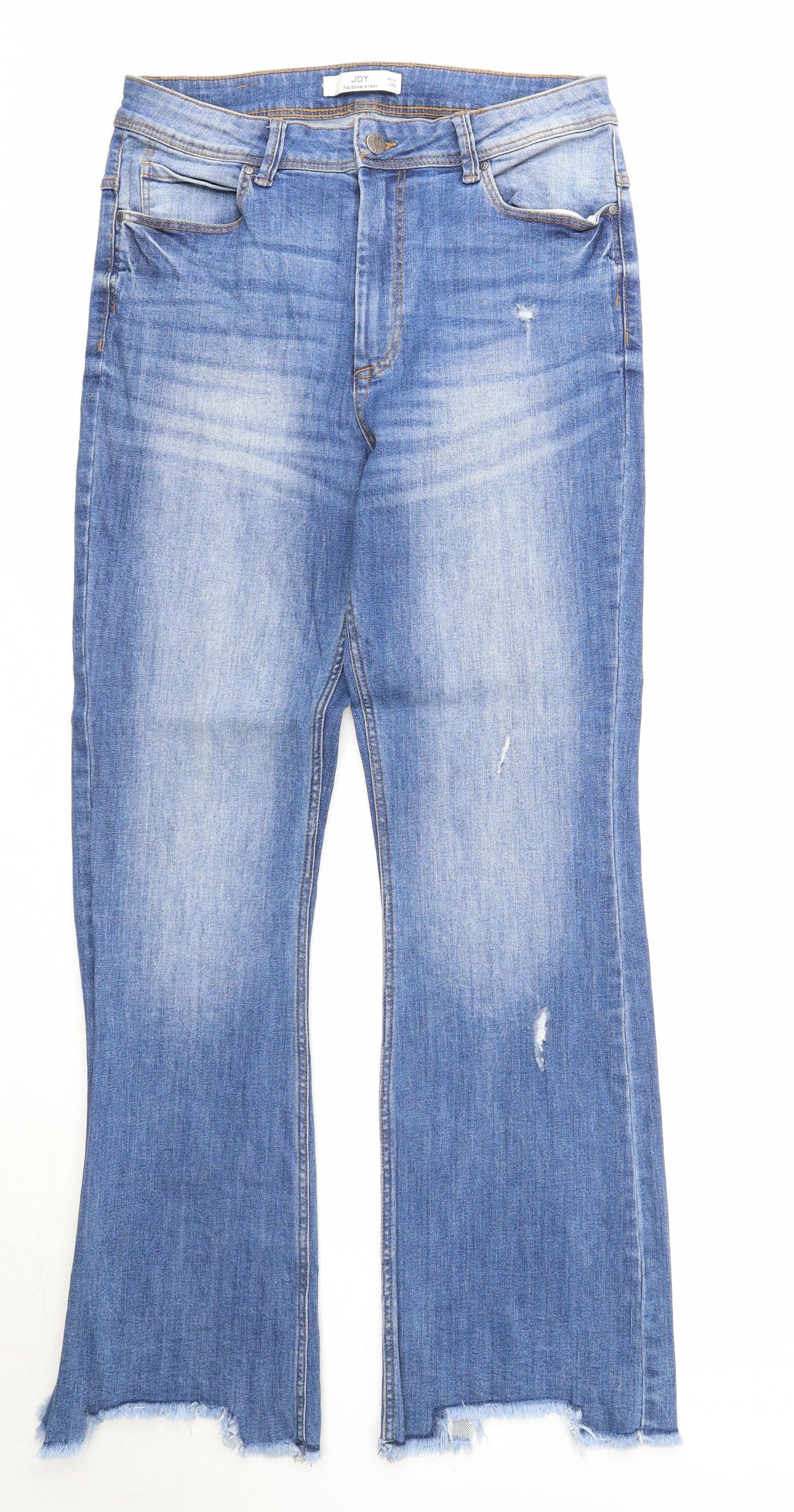 Womens UK Size 32 in JDY Regular Fit Straight Blue Jeans
