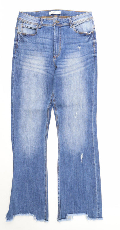 Womens UK Size 32 in JDY Regular Fit Straight Blue Jeans