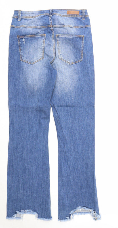 Womens UK Size 32 in JDY Regular Fit Straight Blue Jeans