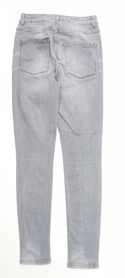 Womens UK Size 10 John Lewis Regular Fit Skinny Grey Jeans
