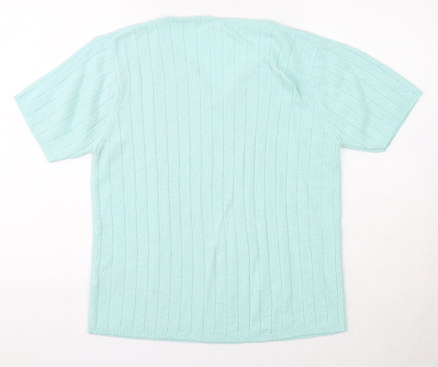 Womens UK Size 10 Berkertex Blue Pullover Jumper