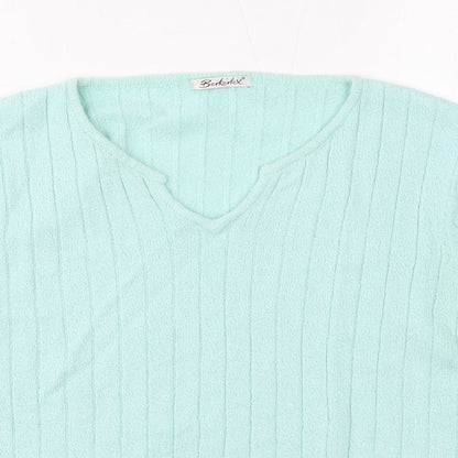 Womens UK Size 10 Berkertex Blue Pullover Jumper