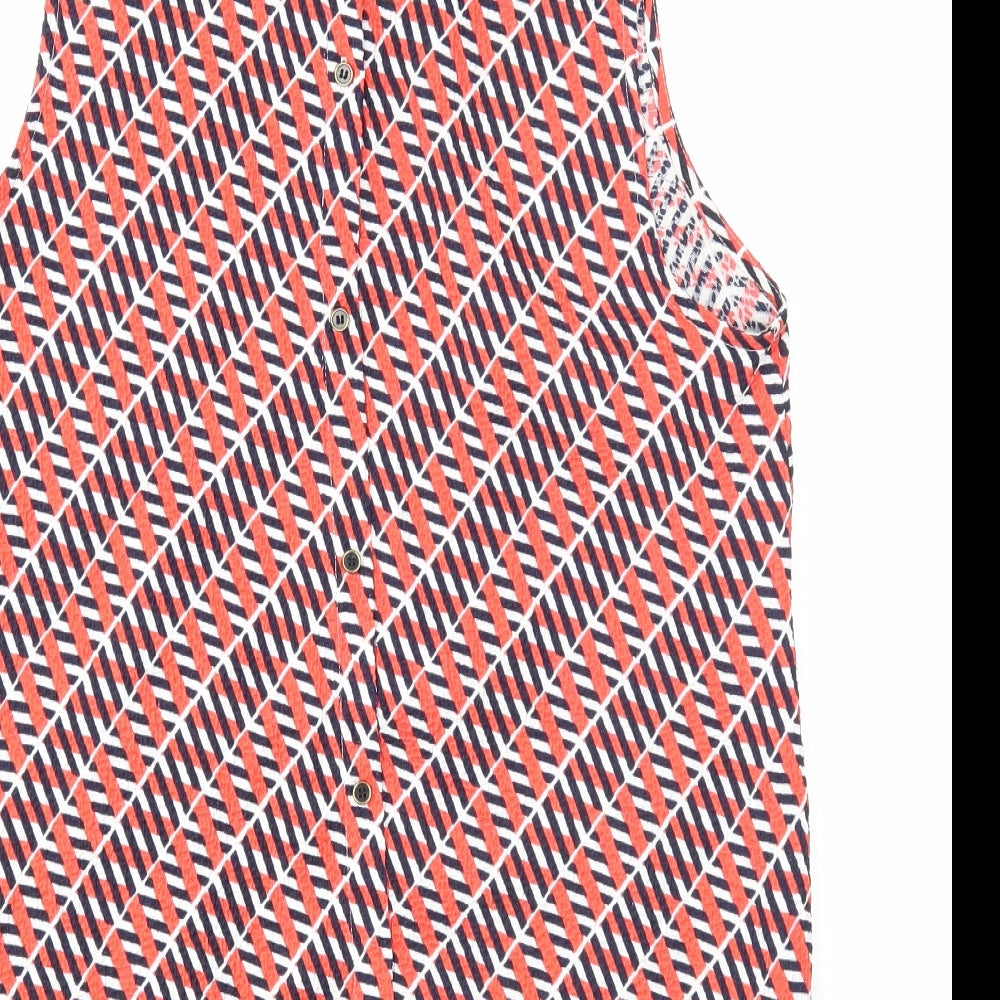 Womens UK Size 12 NEXT Multicoloured Basic Tank