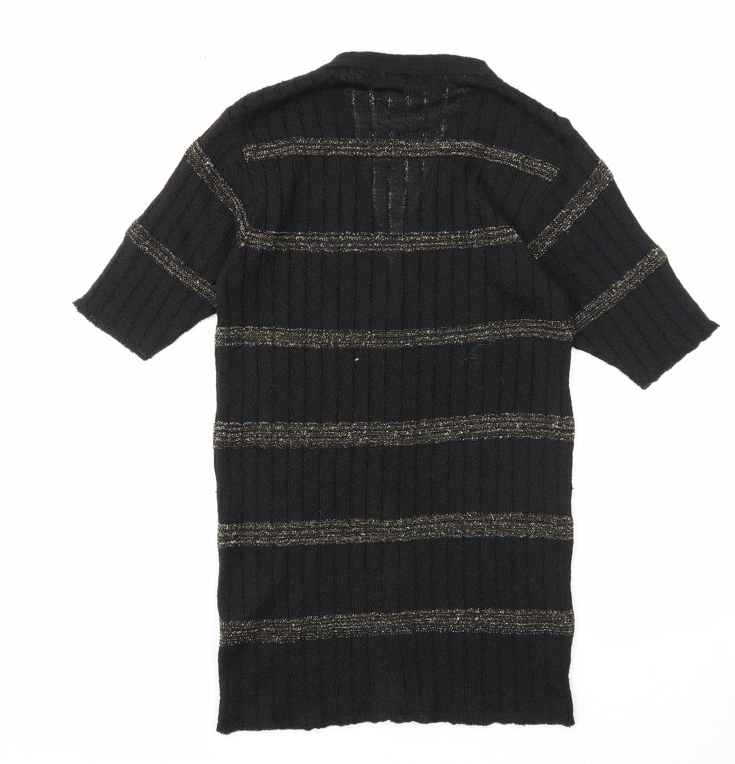Womens UK Size S Richards Black Cardigan Jumper