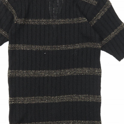 Womens UK Size S Richards Black Cardigan Jumper