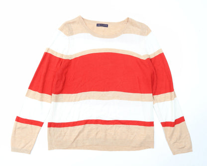 Womens UK Size 18 Marks and Spencer Multicoloured Pullover Jumper