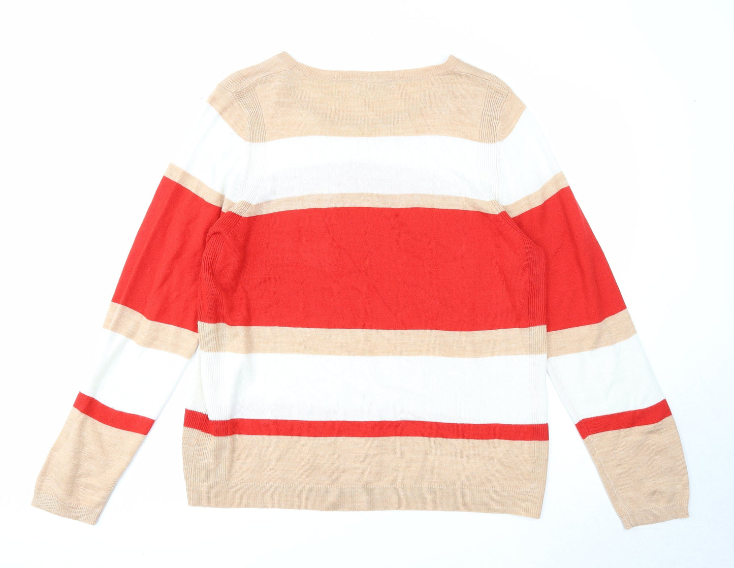 Womens UK Size 18 Marks and Spencer Multicoloured Pullover Jumper