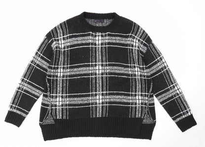 Womens UK Size L Marks and Spencer Black Pullover Jumper
