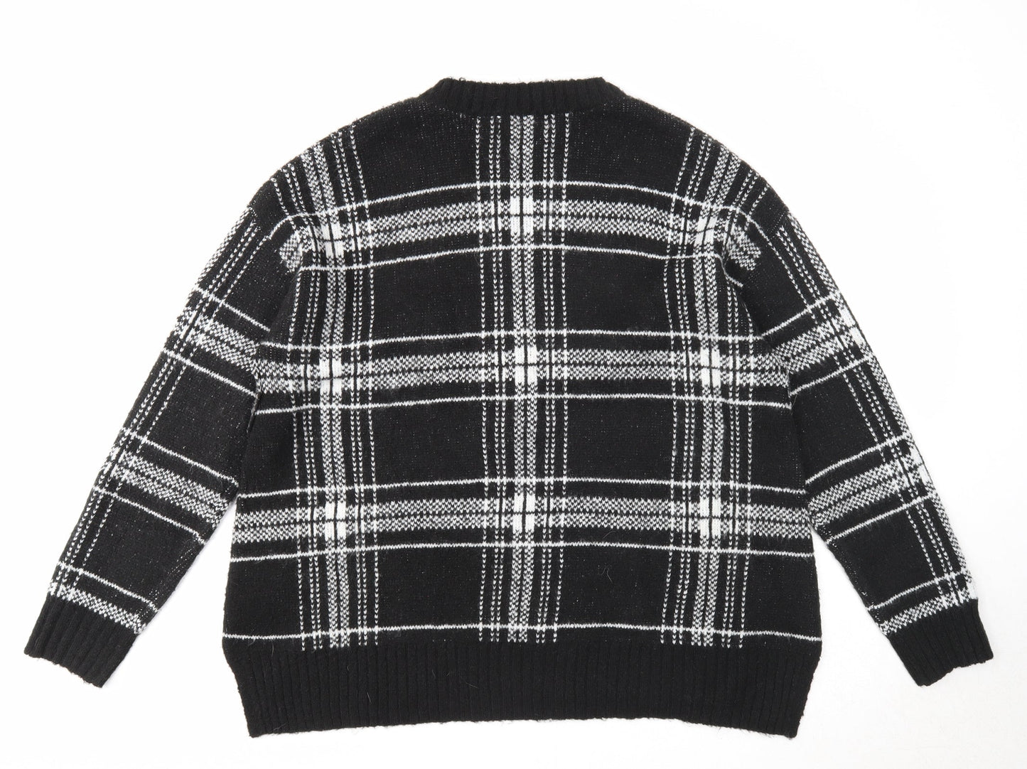 Womens UK Size L Marks and Spencer Black Pullover Jumper