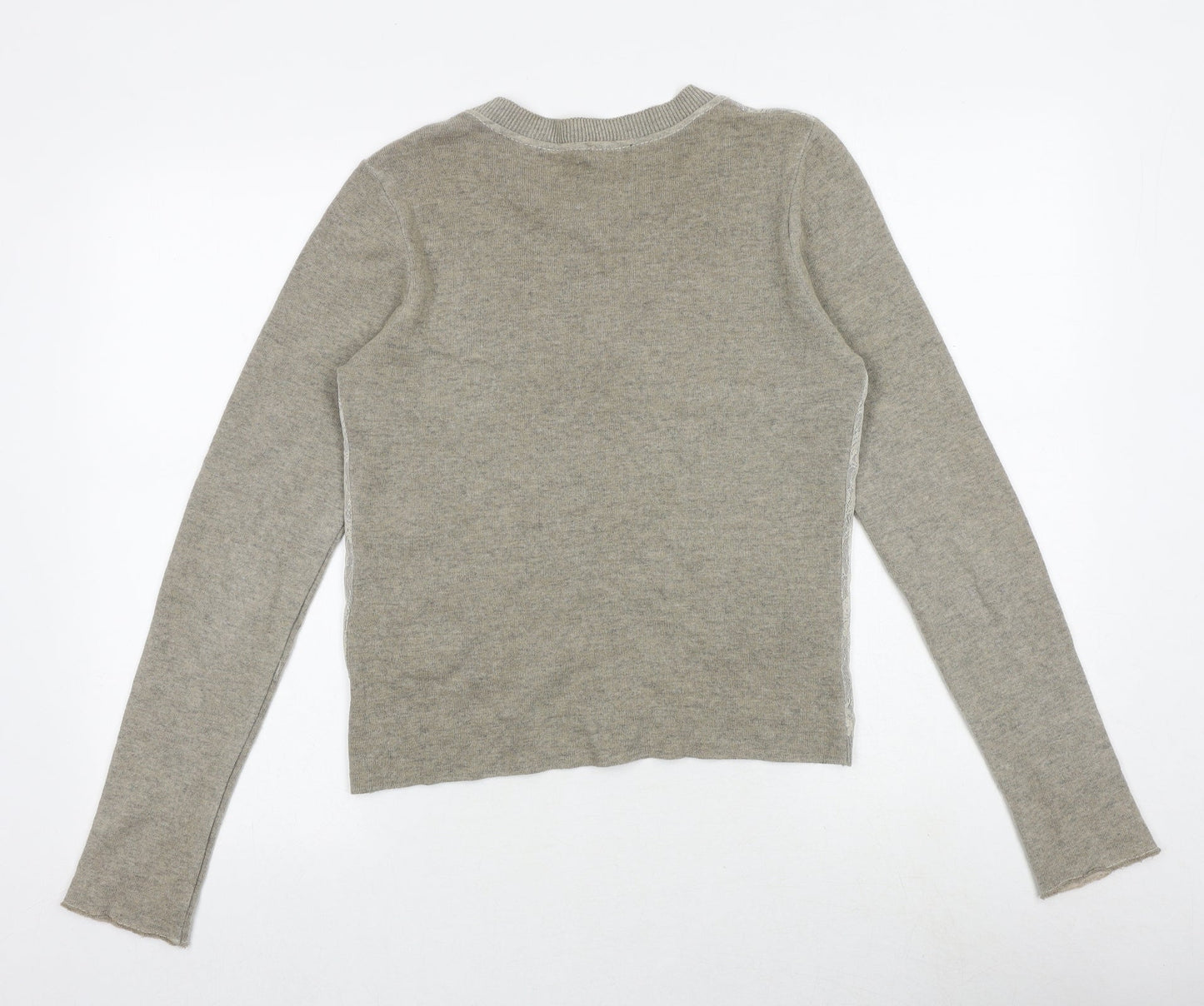 Womens UK Size M Phase Eight Brown Cardigan Jumper