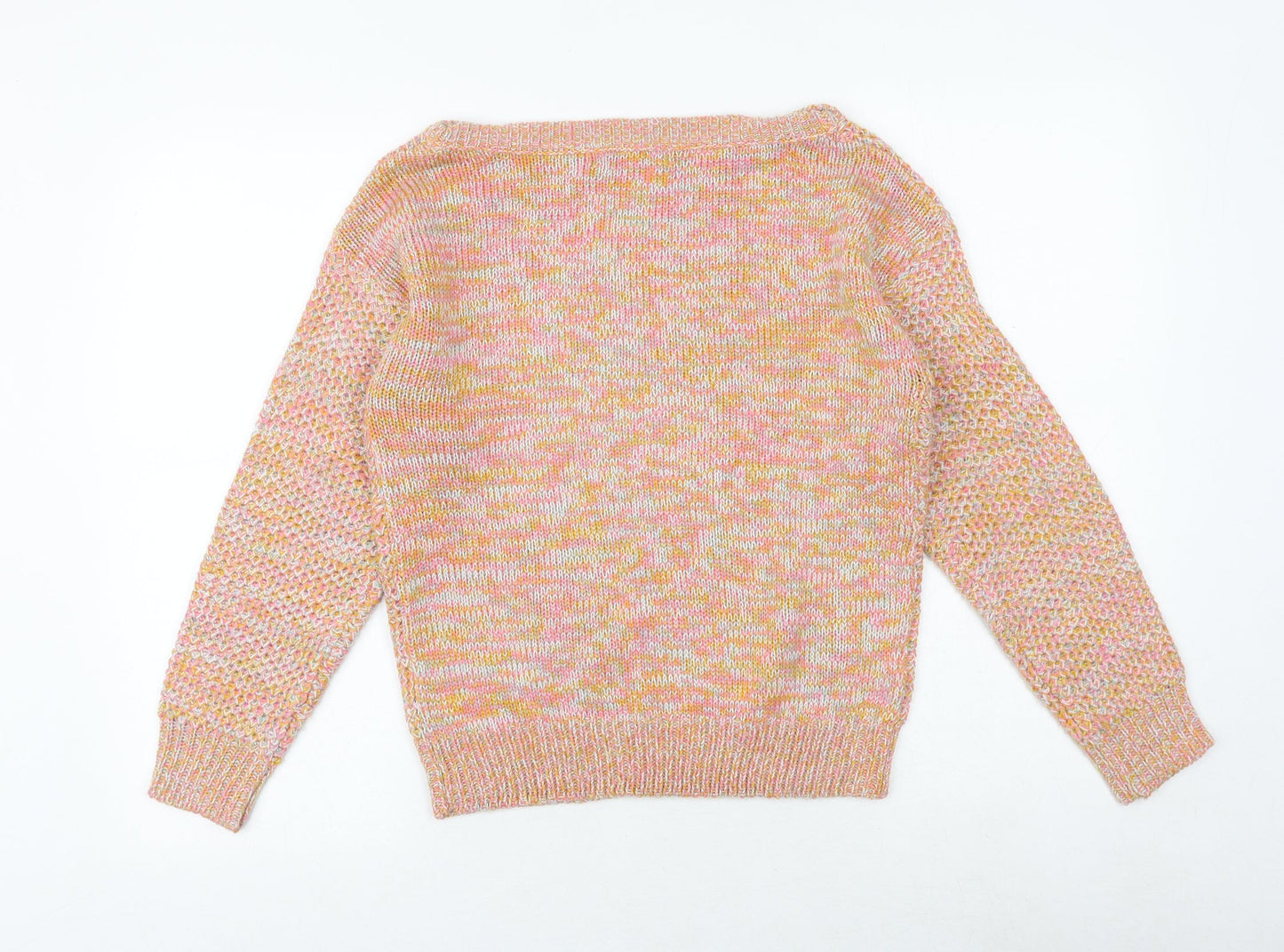 Womens UK Size 8 Studio Multicoloured Pullover Jumper