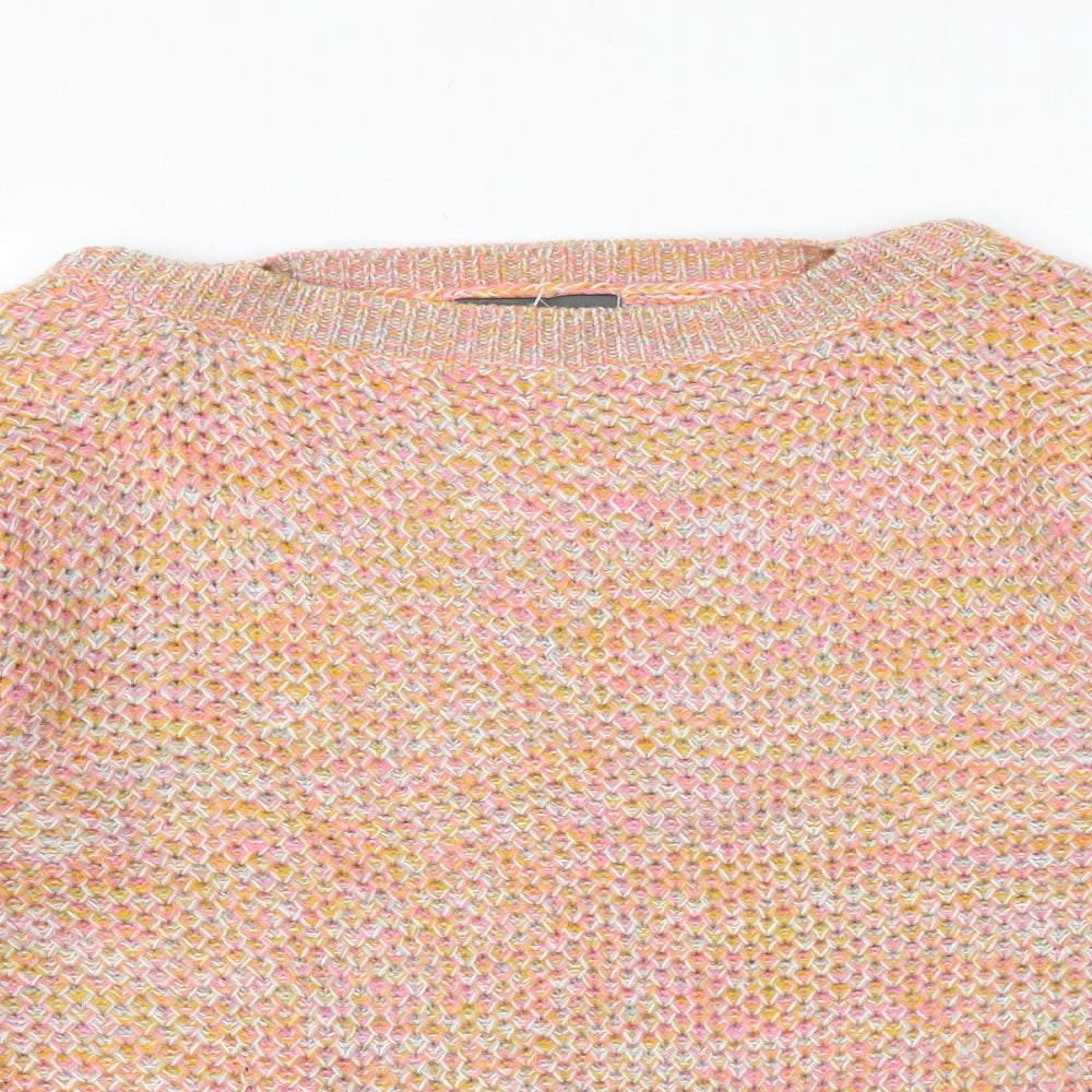 Womens UK Size 8 Studio Multicoloured Pullover Jumper