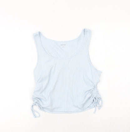 Womens UK Size M Gilly Hicks Blue Basic Tank