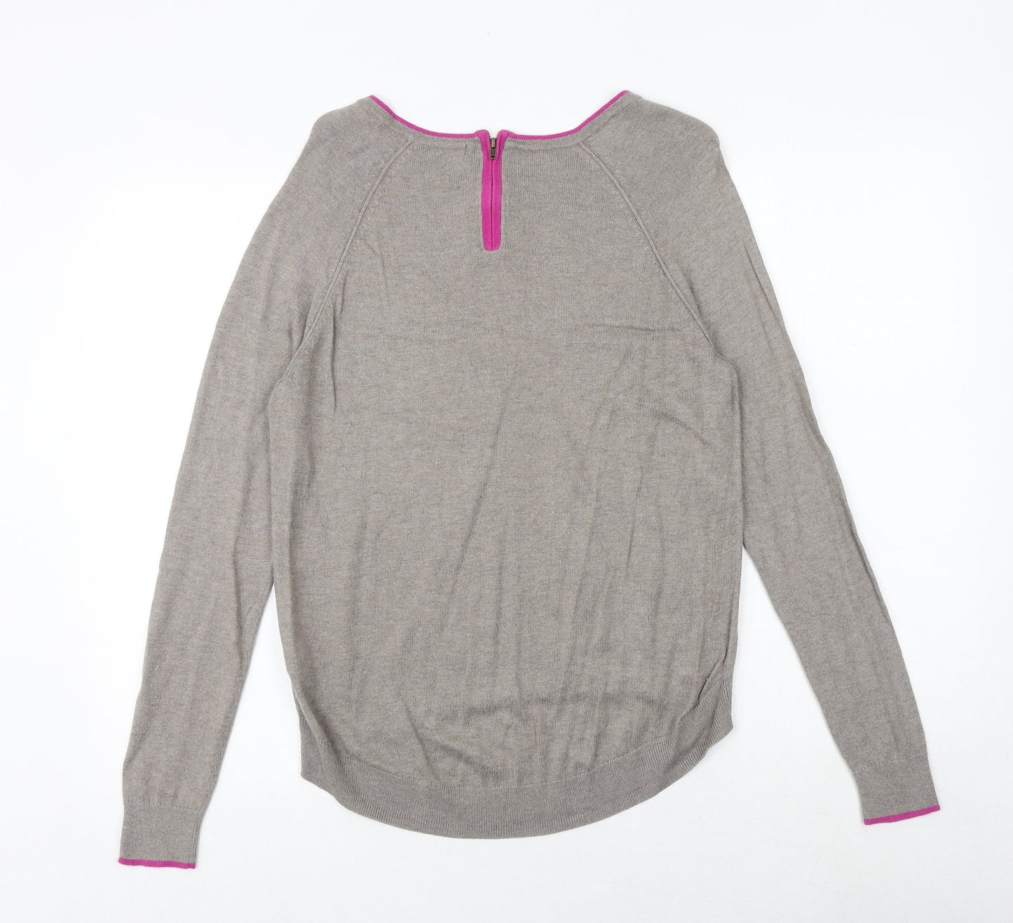 Womens UK Size 10 Marks and Spencer Grey Pullover Jumper