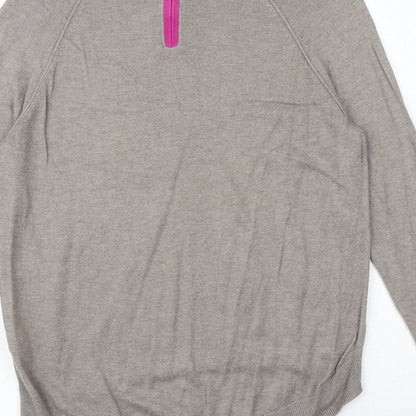 Womens UK Size 10 Marks and Spencer Grey Pullover Jumper