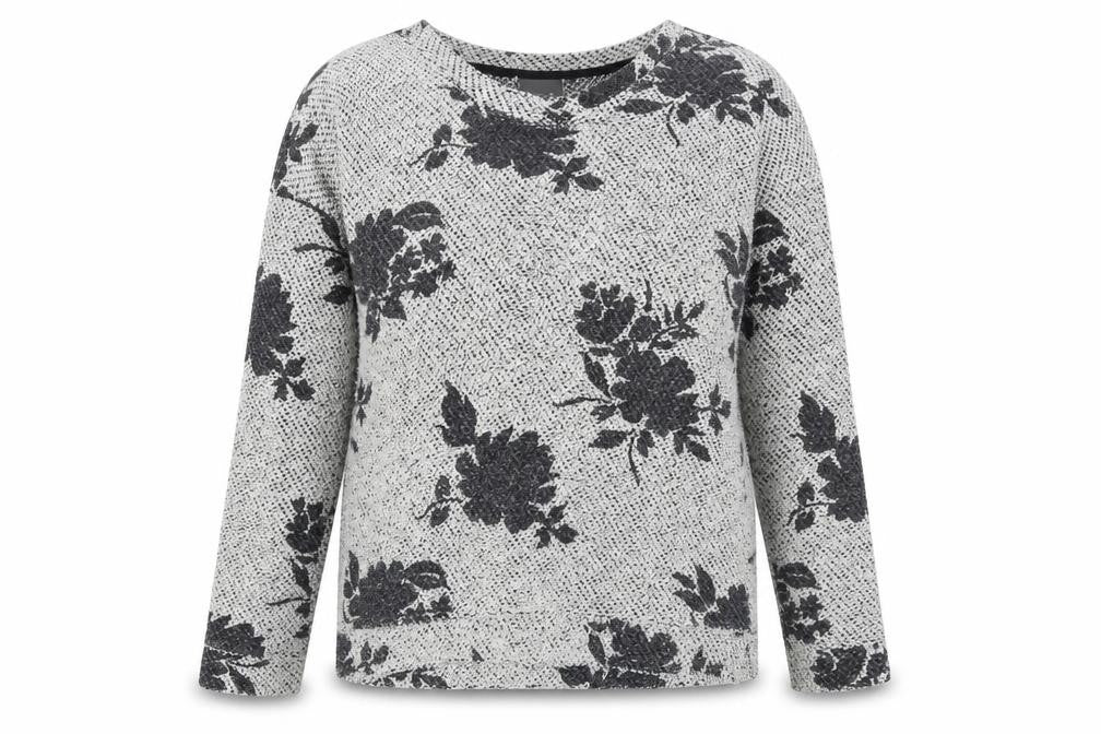 Womens UK Size L b.young Grey Pullover Jumper
