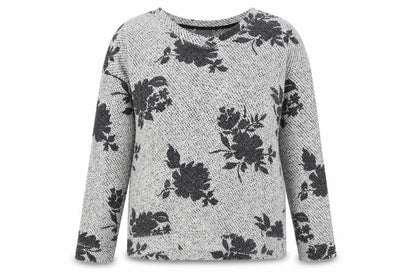 Womens UK Size L b.young Grey Pullover Jumper