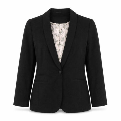 Womens UK Size 10 NEXT Regular Black Suit Jacket