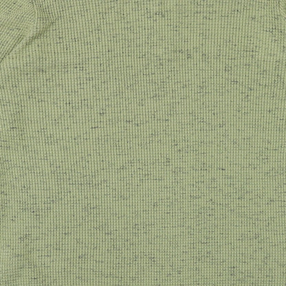 ASOS Mens Green Round Neck Acrylic Pullover Jumper Size M Long Sleeve