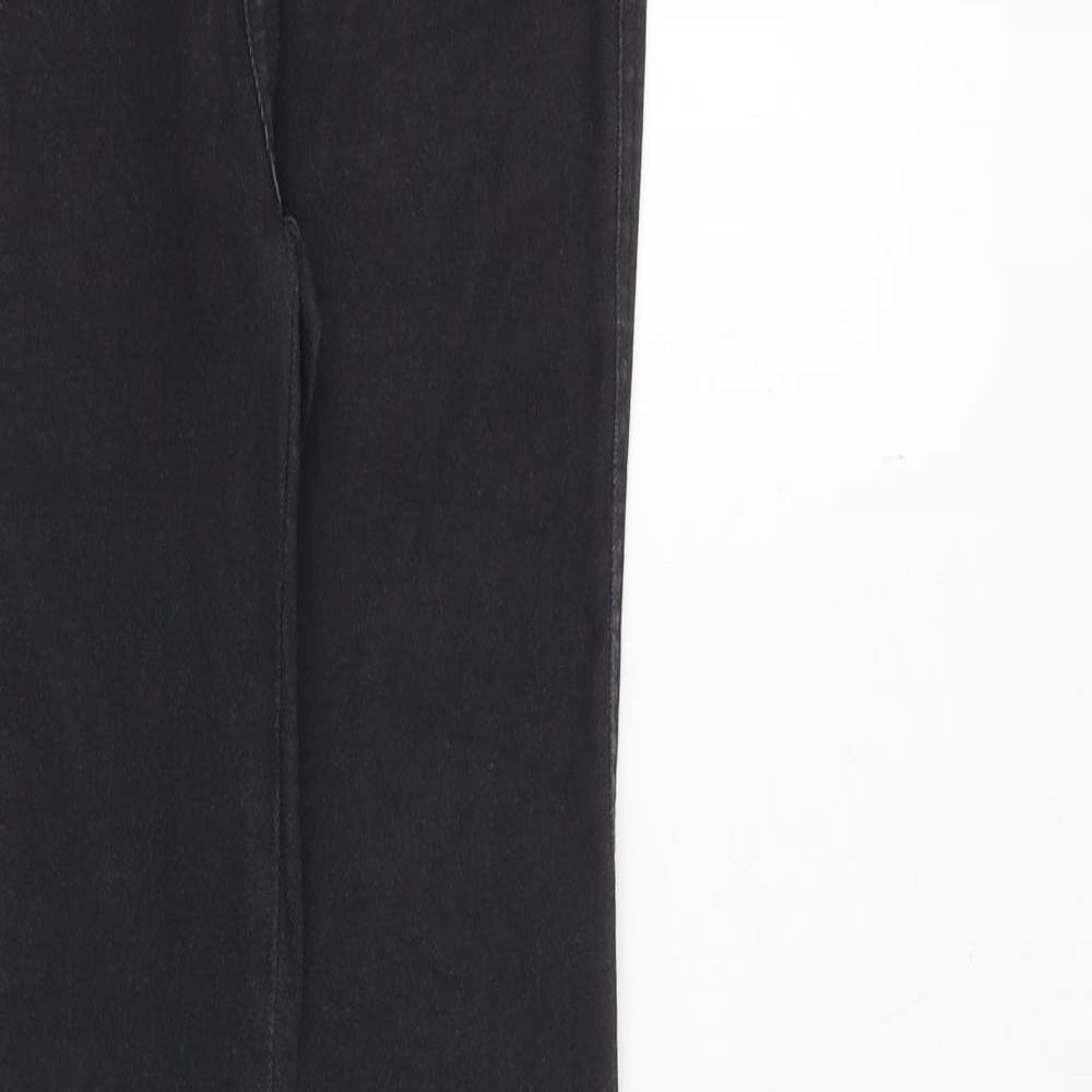 157 Womens Grey Cotton Skinny Jeans Size 25 in Slim Zip