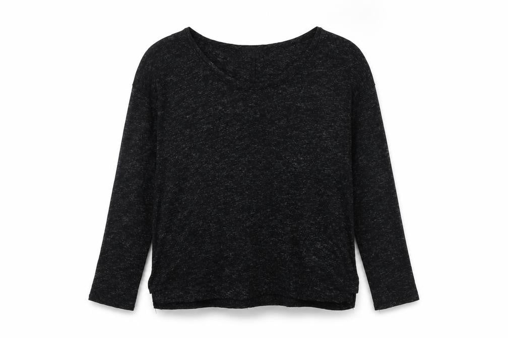 Womens UK Size 6 Topshop Grey Basic Blouse