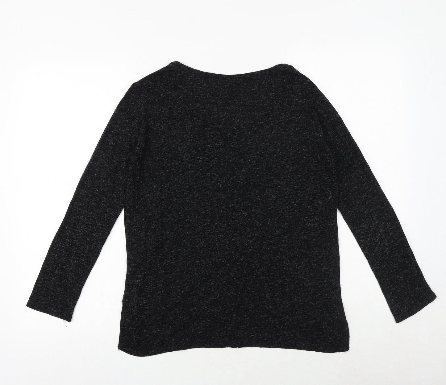 Womens UK Size 6 Topshop Grey Basic Blouse
