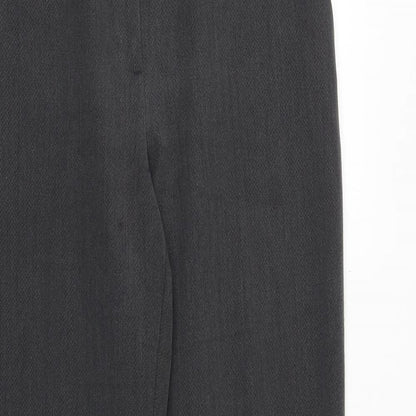 Womens UK Size 12 Marks and Spencer Regular Fit  Grey Trousers