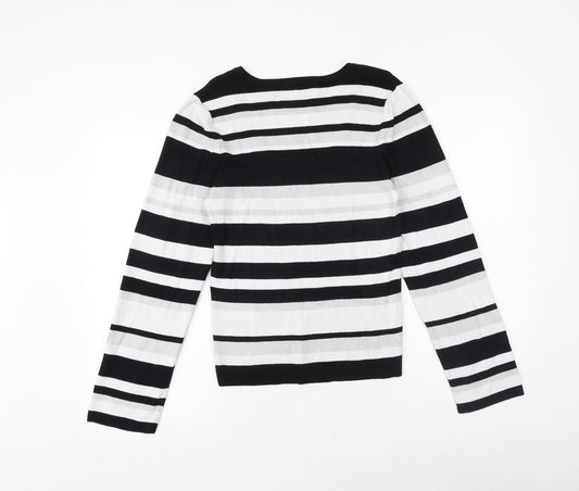 Womens UK Size L Oasis Black Pullover Jumper