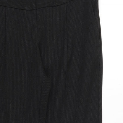 Womens UK Size 12 Marks and Spencer Regular Fit  Black Trousers