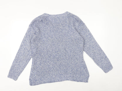 Womens UK Size S Bonmarché Blue Pullover Jumper