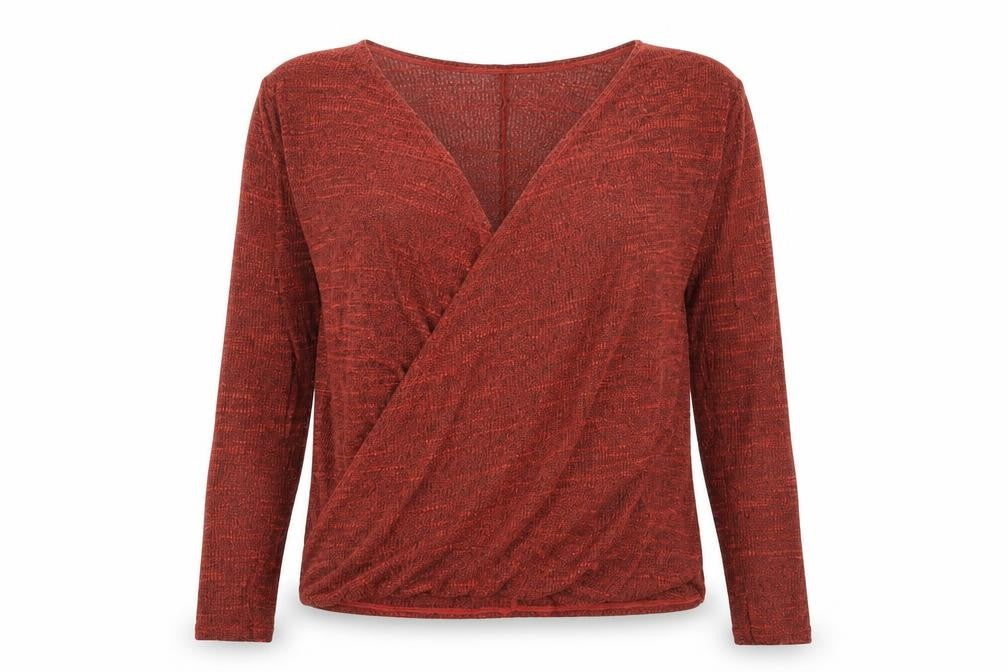 Womens UK Size 10 River Island Orange Basic Blouse