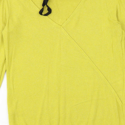 Womens UK Size 6 River Island Yellow Pullover Jumper