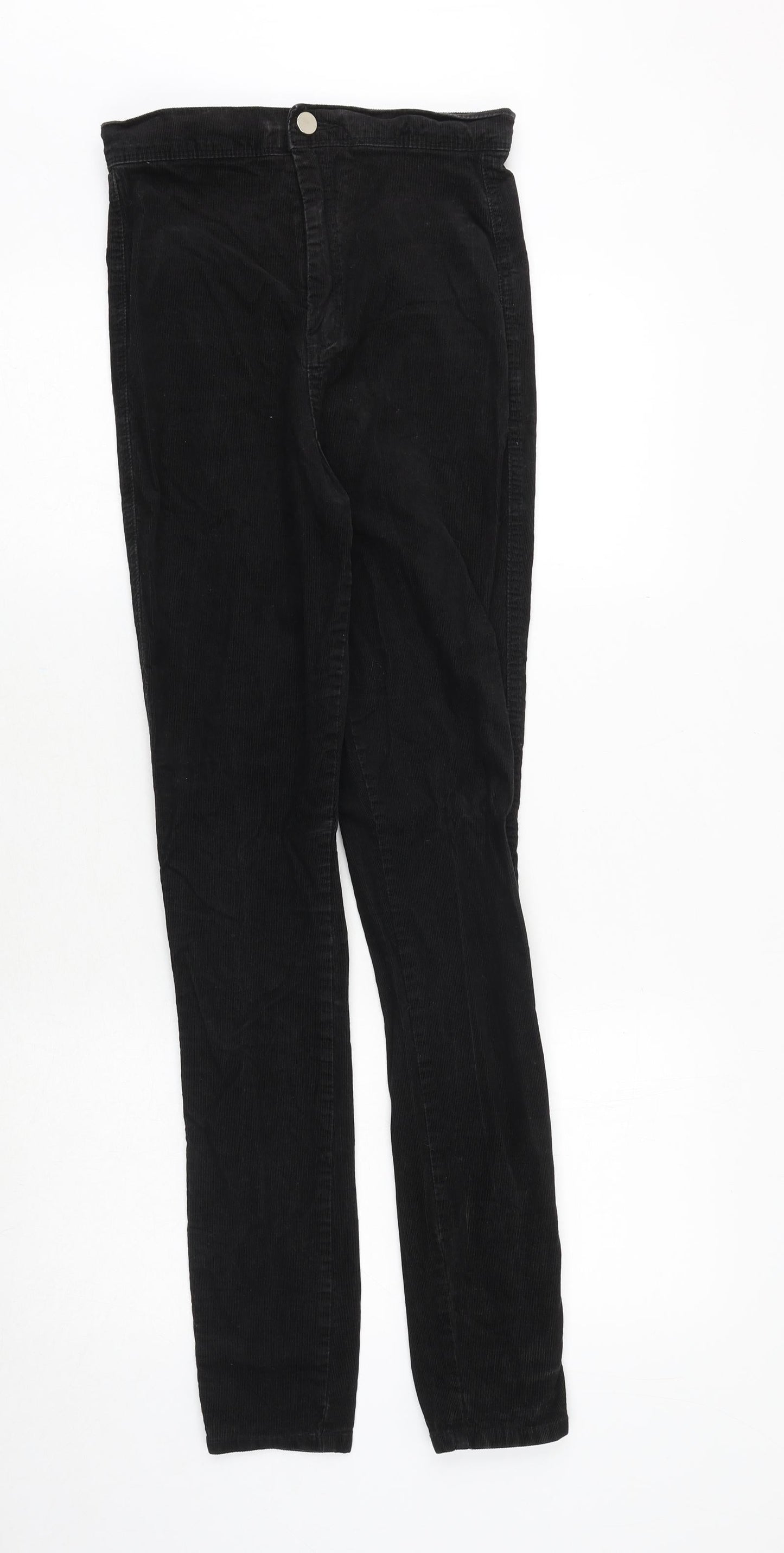 ASOS Womens Black Polyester Skinny Jeans Size 26 in Regular Zip