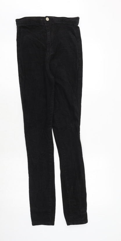 ASOS Womens Black Polyester Skinny Jeans Size 26 in Regular Zip