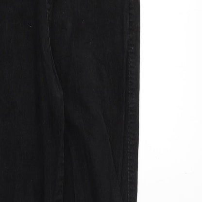 ASOS Womens Black Polyester Skinny Jeans Size 26 in Regular Zip