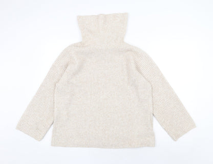 Womens UK Size 8 ASOS Beige Pullover Jumper