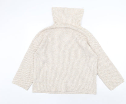 Womens UK Size 8 ASOS Beige Pullover Jumper