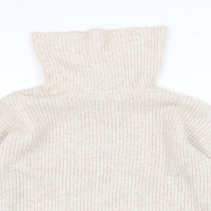 Womens UK Size 8 ASOS Beige Pullover Jumper