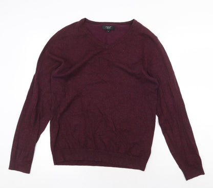 Womens UK Size S NEXT Red Pullover Jumper