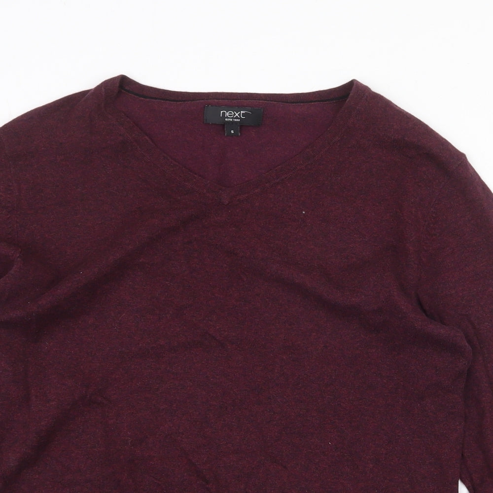 Womens UK Size S NEXT Red Pullover Jumper
