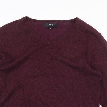 Womens UK Size S NEXT Red Pullover Jumper